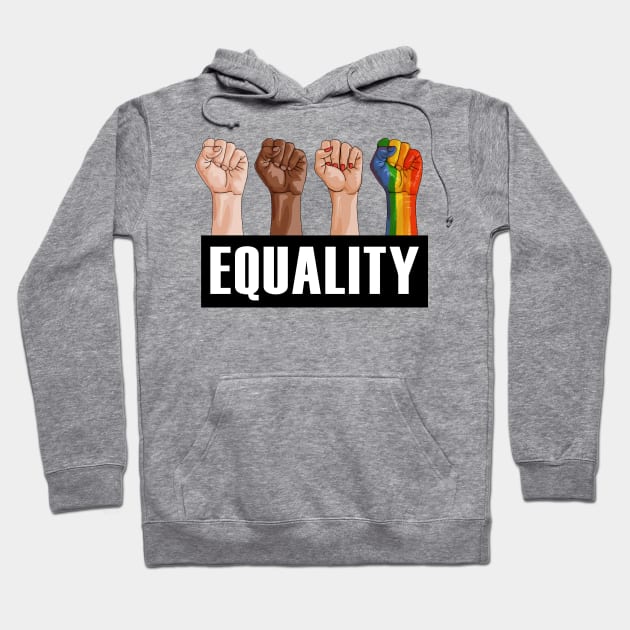 Equality by Mrs Green Hoodie by Mrs Green